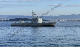 希腊海军进行大规模导弹实弹发射