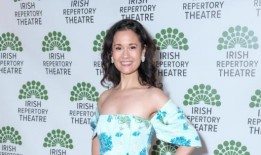 照片：Ali Ewoldt, Melissa Errico, More在2024年的晚会上庆祝爱尔兰代表