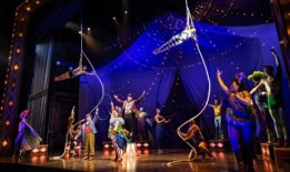 百老汇的马戏团：第一次看到大象的高空飞行水