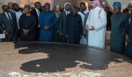 尼日利亚总统参观卡塔尔国家博物馆