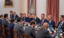 阿米尔与波兰总统举行会谈