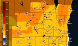 观看另一场暴风雪袭击威斯康星州南部的实时交通状况