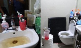 在打击非法药品的行动中，在“不卫生”的葛朗公寓生产的止咳糖浆被查获