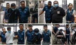 与140万新元的诈骗集团有关联的五名马来西亚男子被控在新加坡密谋欺骗受害者