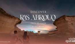 访问卡塔尔，在Ras Abrouq启动新的沙漠活动