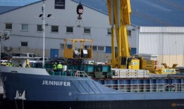 来自塞浦路斯的援助船抵达加沙海岸