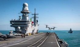 意大利Cavour航母战斗群将抵达关岛