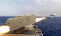 希腊海军进行大规模导弹实弹发射